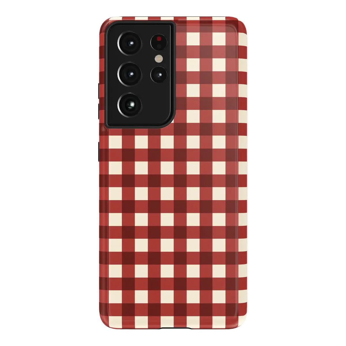 Checked Twice | Red Plaid Case