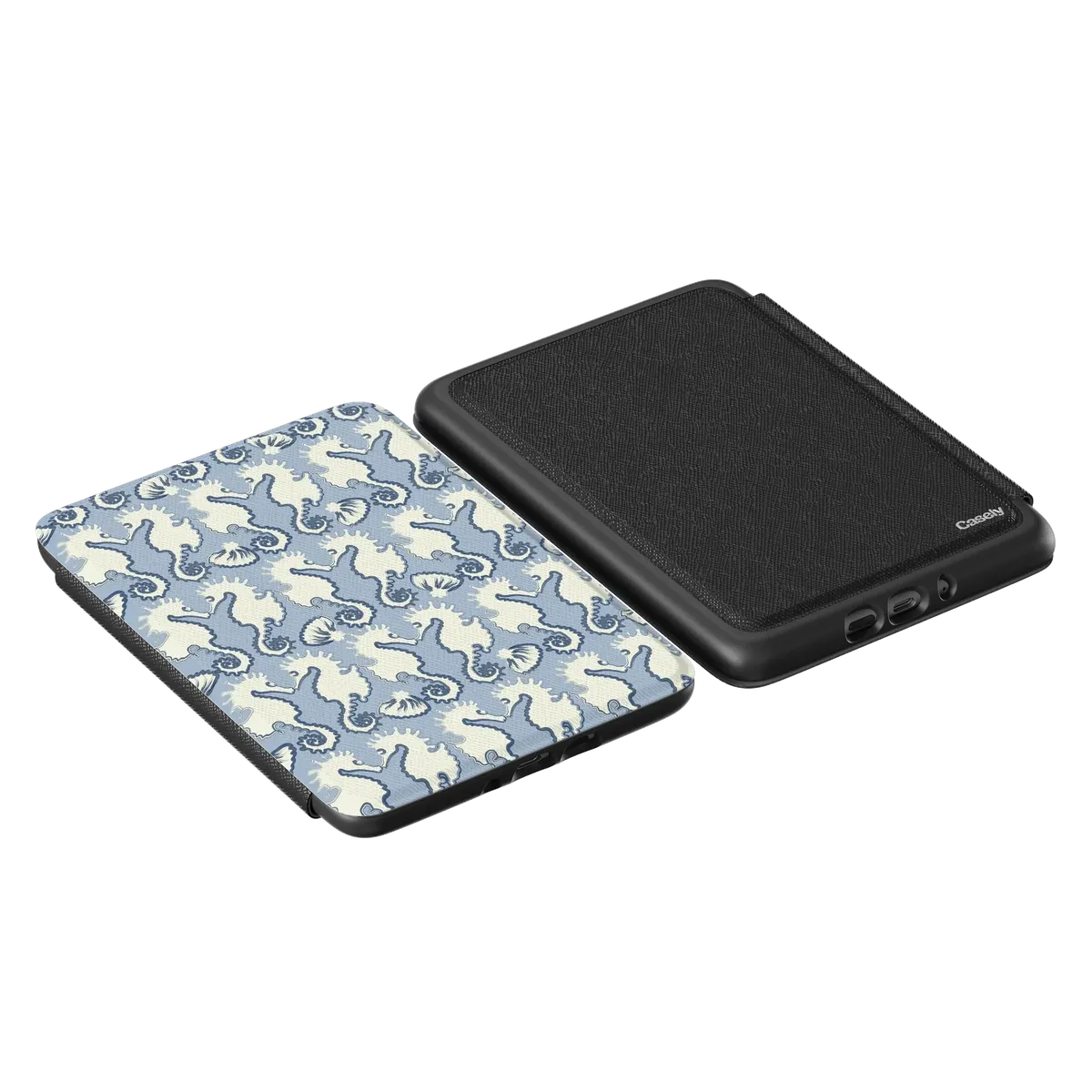 Seahorse Drift | Coastal Blues Kindle Case