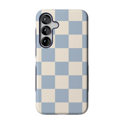 Fit Check | Light Blue Checkerboard Case - Galaxy S25 Plus
