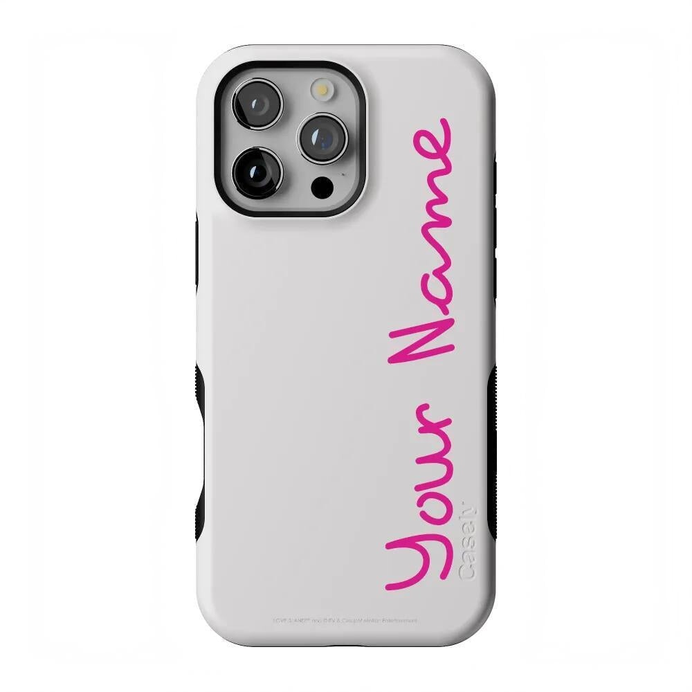 Official Love Island x Casely Phone Case - Personalised Phone Case get.casely Bold Flex + MagSafe® iPhone 16 Pro Max