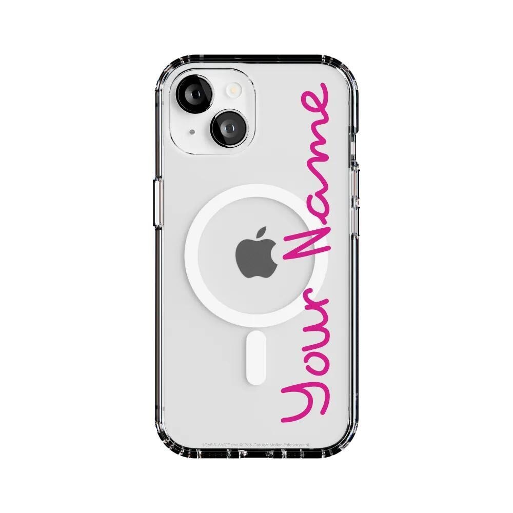 Official Love Island x Casely Phone Case - Personalised Phone Case get.casely Classic + MagSafe® iPhone 15
