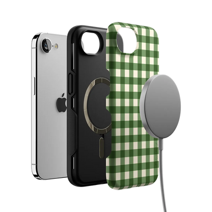 Checked Twice | Green Plaid Case