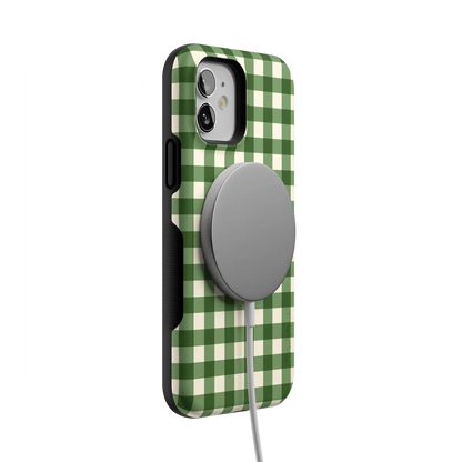 Checked Twice | Green Plaid Case