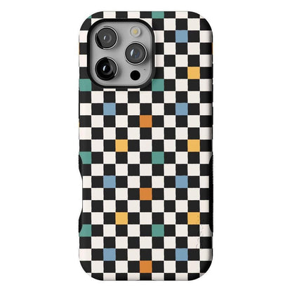 Old Skool | Retro Checkerboard Case iPhone Case get.casely Bold + MagSafe® iPhone 16 Pro Max