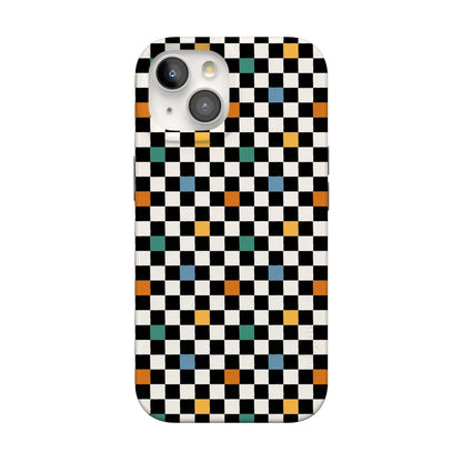 Old Skool | Retro Checkerboard Case iPhone Case get.casely Classic + MagSafe® iPhone 15