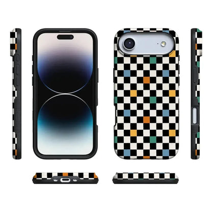 Old Skool | Retro Checkerboard Case iPhone Case get.casely