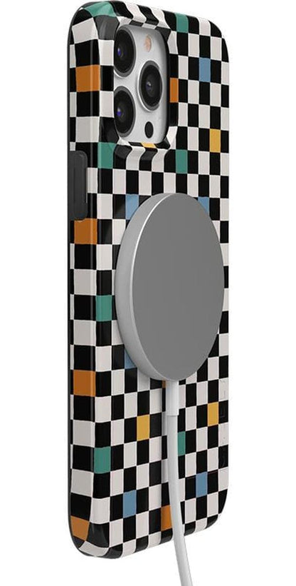 Old Skool | Retro Checkerboard Case iPhone Case get.casely