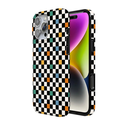 Old Skool | Retro Checkerboard Case iPhone Case get.casely