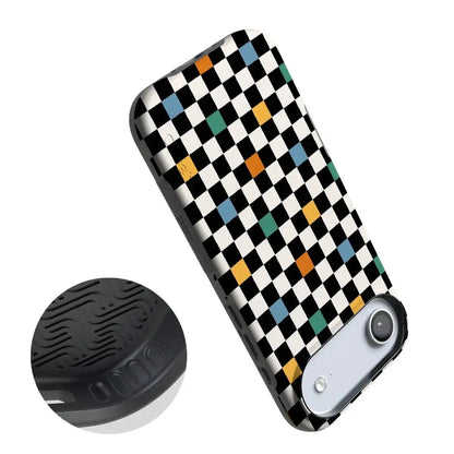 Old Skool | Retro Checkerboard Case iPhone Case get.casely