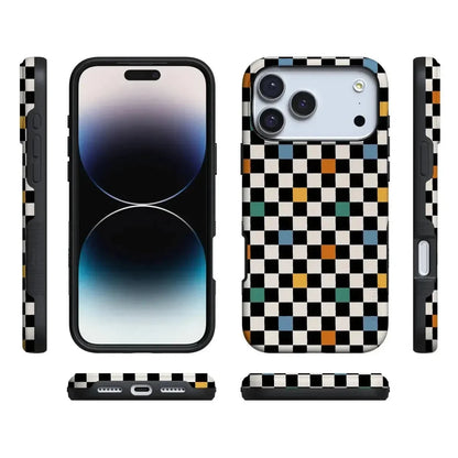 Old Skool | Retro Checkerboard Case iPhone Case get.casely