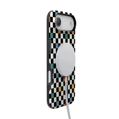 Old Skool | Retro Checkerboard Case iPhone Case get.casely
