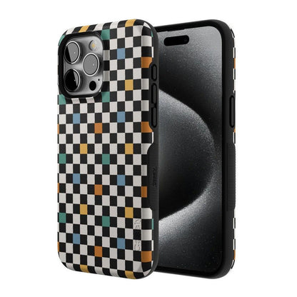 Old Skool | Retro Checkerboard Case iPhone Case get.casely