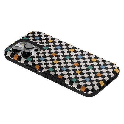 Old Skool | Retro Checkerboard Case iPhone Case get.casely