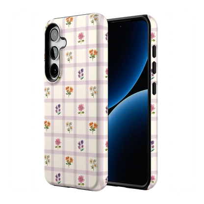 Meadow Check | Floral Gingham Case