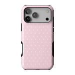 On the Dot | Pink & White Polka Dot Case