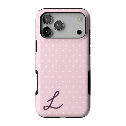 On the Dot | Pink & White Polka Dot Case