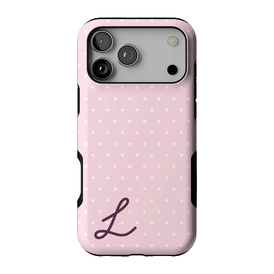 On the Dot | Pink & White Polka Dot Case