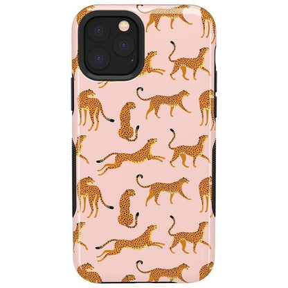On the Prowl | Pink Leopard Print Case iPhone Case get.casely Bold iPhone 11 Pro Max