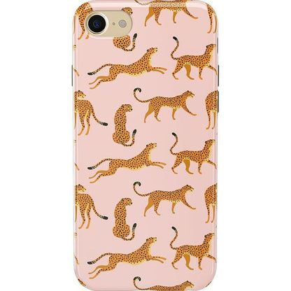 On the Prowl | Pink Leopard Print Case iPhone Case get.casely Classic iPhone 6/7/8