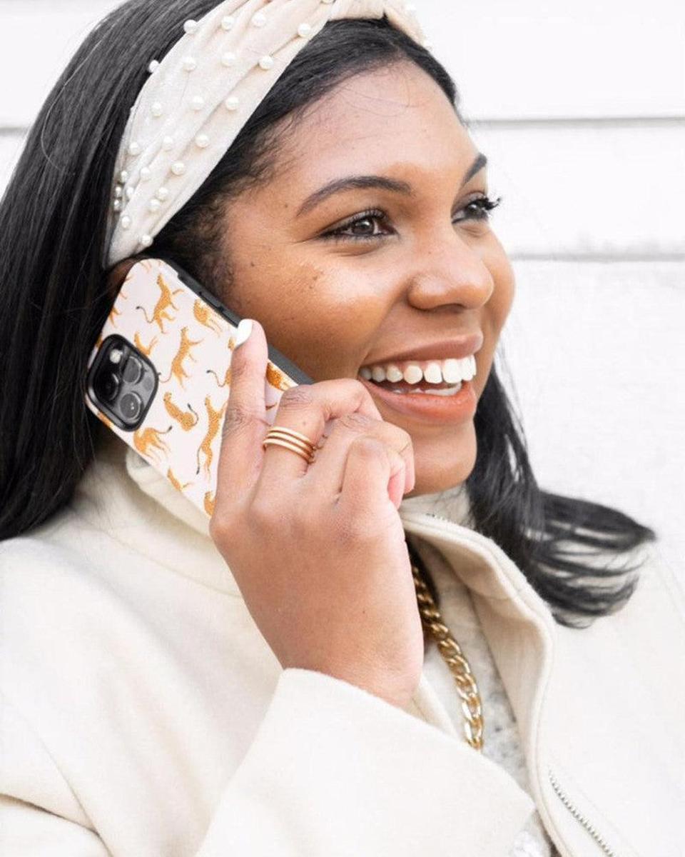 On the Prowl | Pink Leopard Print Samsung Case Samsung Case get.casely