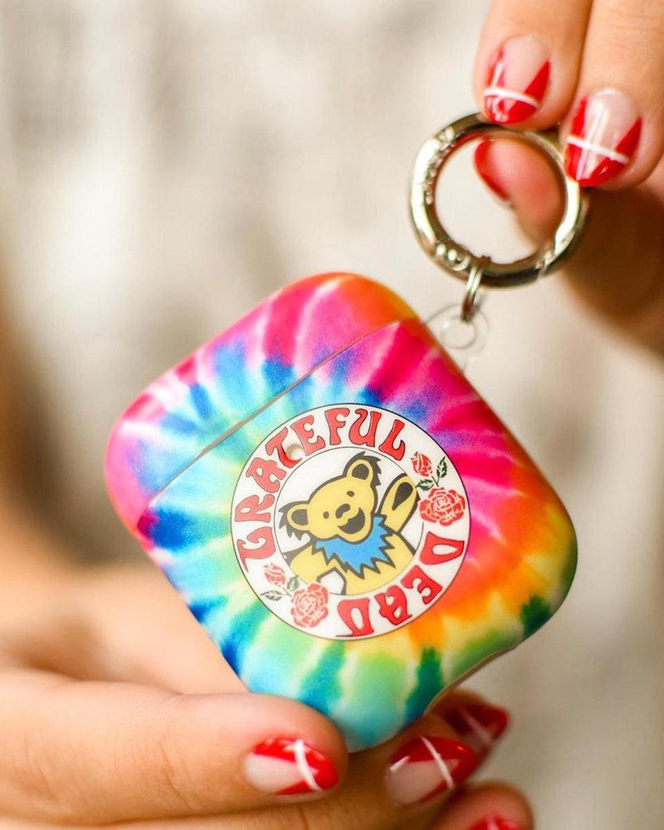 On Tour | Grateful Dead Tie Dye Sticker AirPods Case AirPods Case Grateful Dead