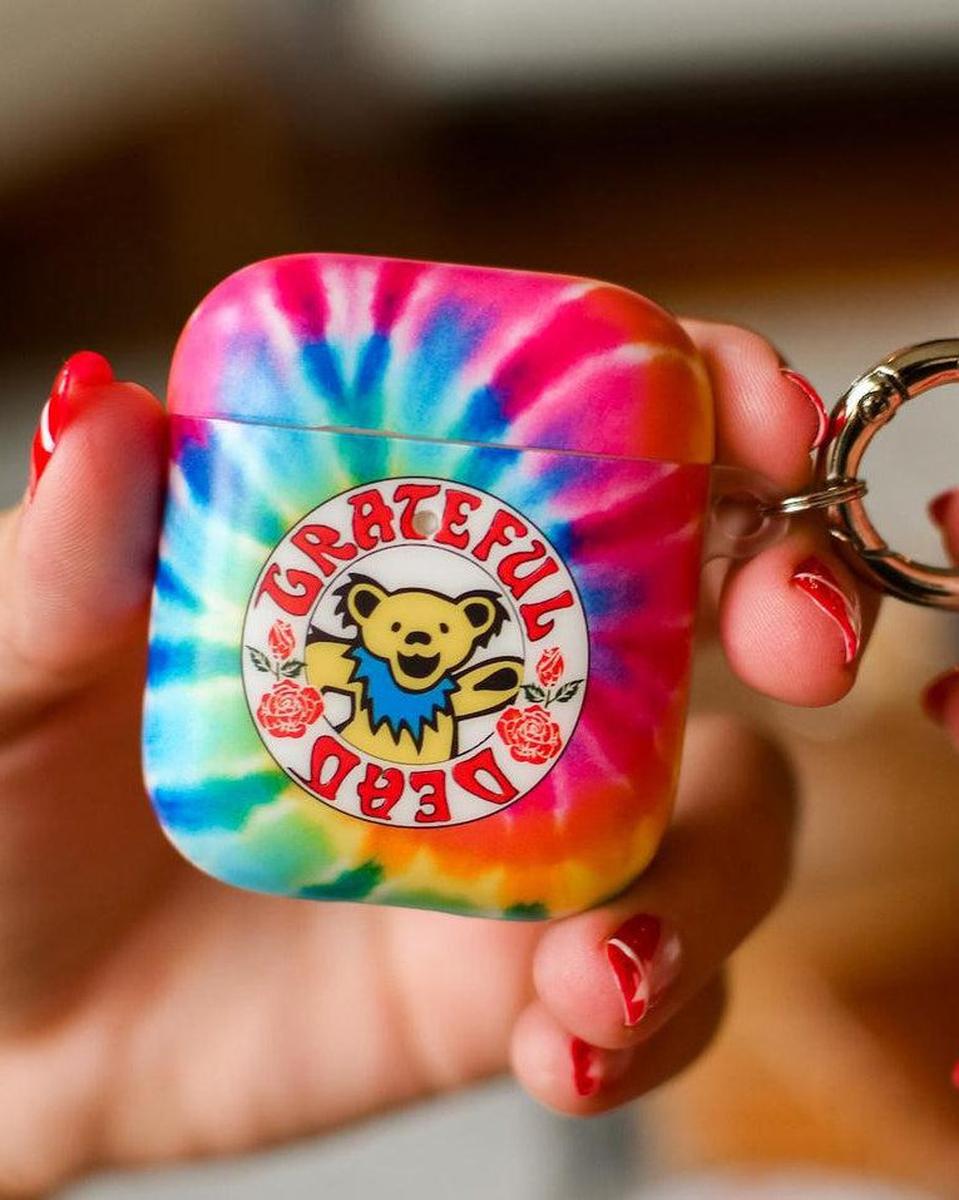 On Tour | Grateful Dead Tie Dye Sticker AirPods Case AirPods Case Grateful Dead