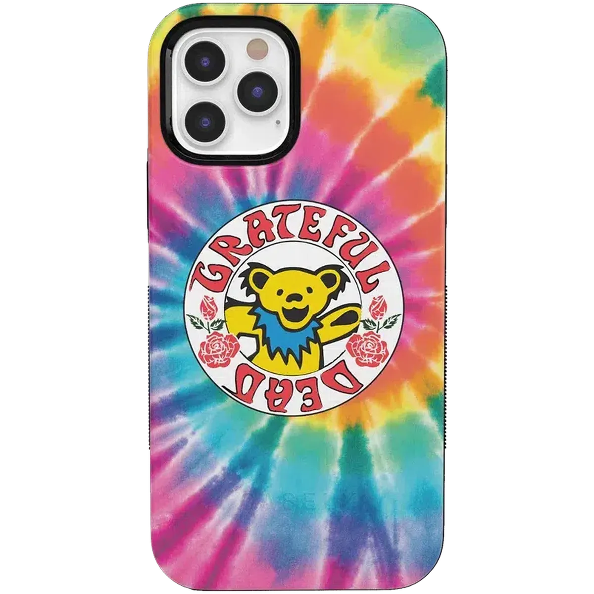 On Tour | Grateful Dead Tie Dye Sticker Case iPhone Case Grateful Dead Bold iPhone 12 Pro