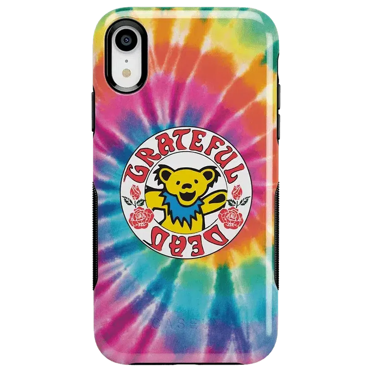 On Tour | Grateful Dead Tie Dye Sticker Case iPhone Case Grateful Dead Bold iPhone XR