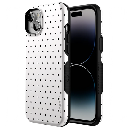 On the Dot | Black Polka Dot Case