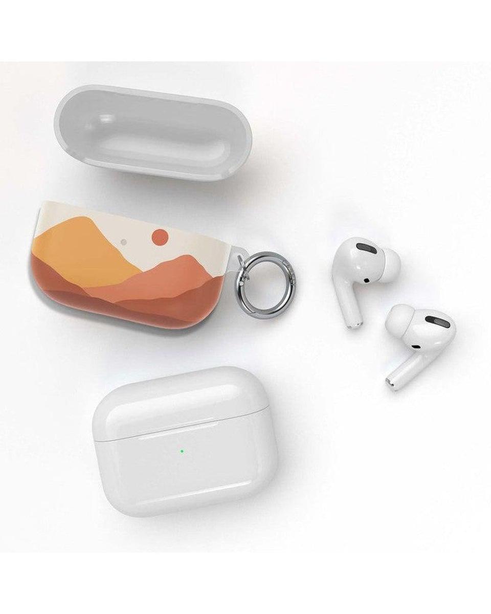 Opposites Attract | Day & Night Colorblock Mountains AirPods Case AirPods Case get.casely
