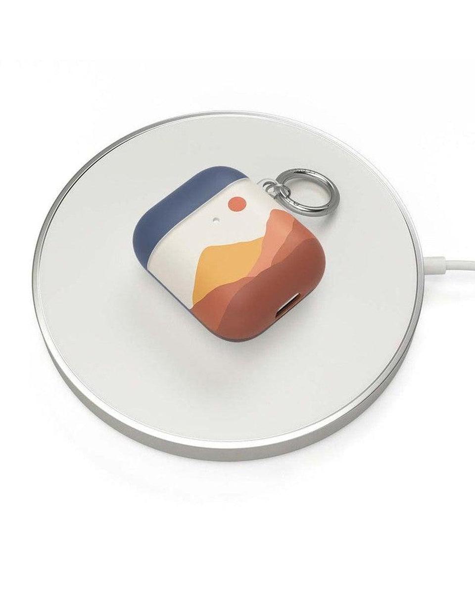 Opposites Attract | Day & Night Colorblock Mountains AirPods Case AirPods Case get.casely