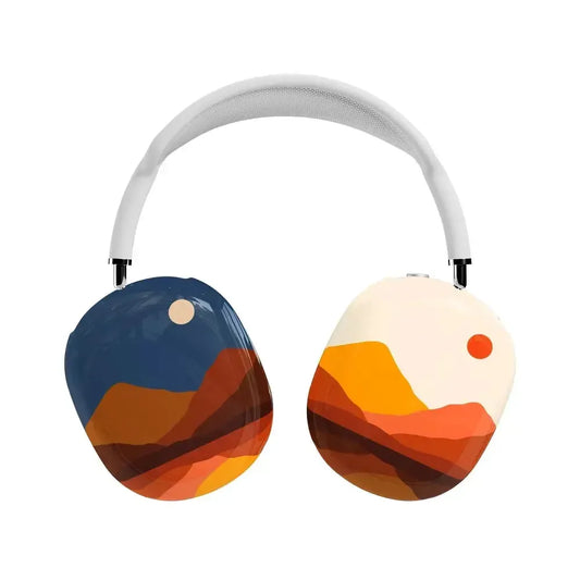 Opposites Attract | Day & Night Colorblock Mountains AirPods Max Case AirPods Case Casetry AirPods Max Case