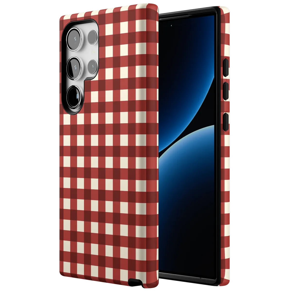 Checked Twice | Red Plaid Case