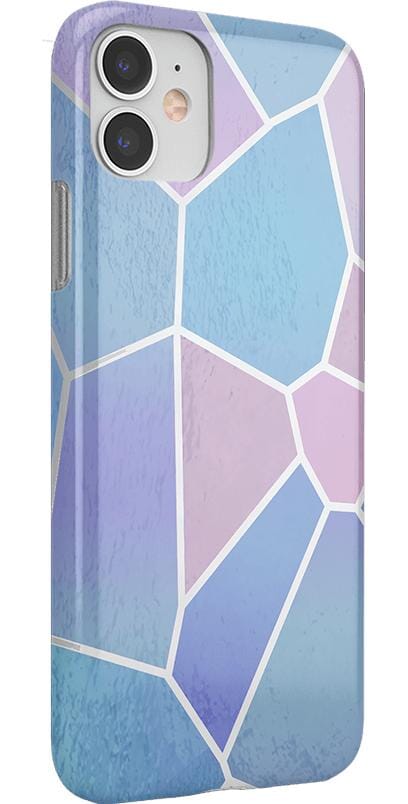 Other Side | Holographic Metallic Stained Glass Marble Case iPhone Case get.casely