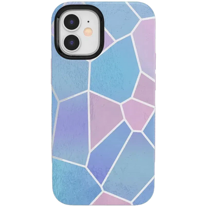 Other Side | Holographic Metallic Stained Glass Marble Case iPhone Case get.casely