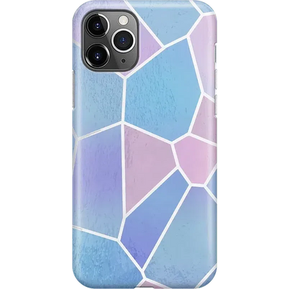 Other Side | Holographic Metallic Stained Glass Marble Case iPhone Case get.casely