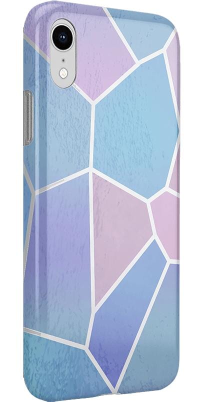 Other Side | Holographic Metallic Stained Glass Marble Case iPhone Case get.casely