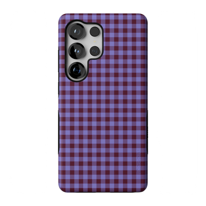 Sweet Jam | Purple Gingham Case - Galaxy S25 Ultra