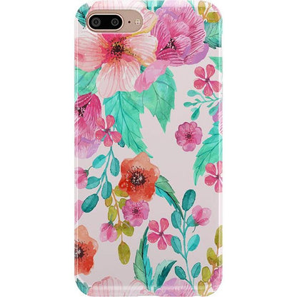 Out And About | Light Pink Floral Case iPhone Case get.casely Classic iPhone 6/7/8 Plus