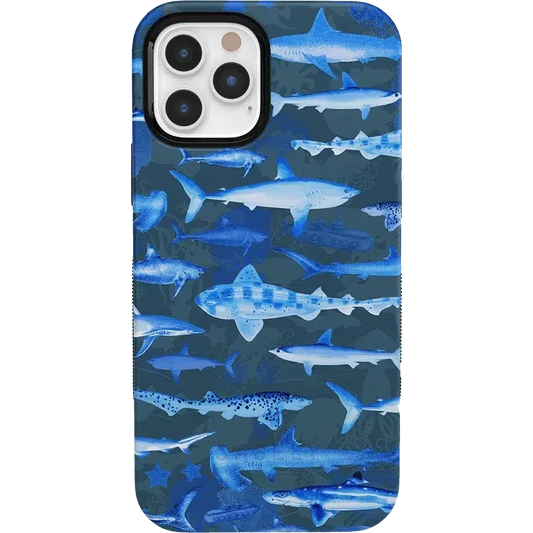 Out At Sea | Shark Week x Casely Case iPhone Case get.casely