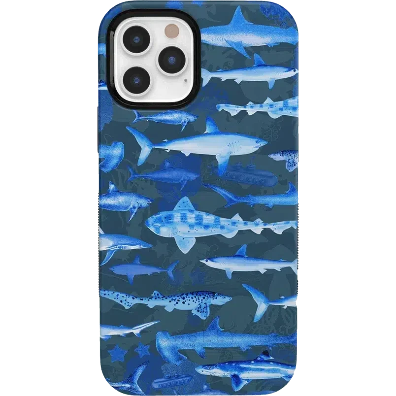 Out At Sea | Shark Week x Casely Case iPhone Case get.casely