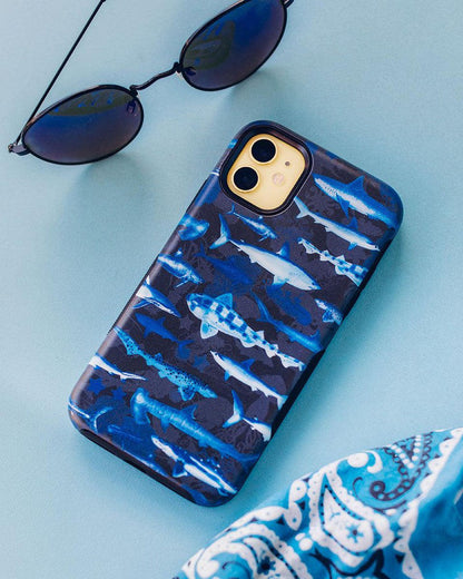 Out At Sea | Shark Week x Casely Case iPhone Case get.casely
