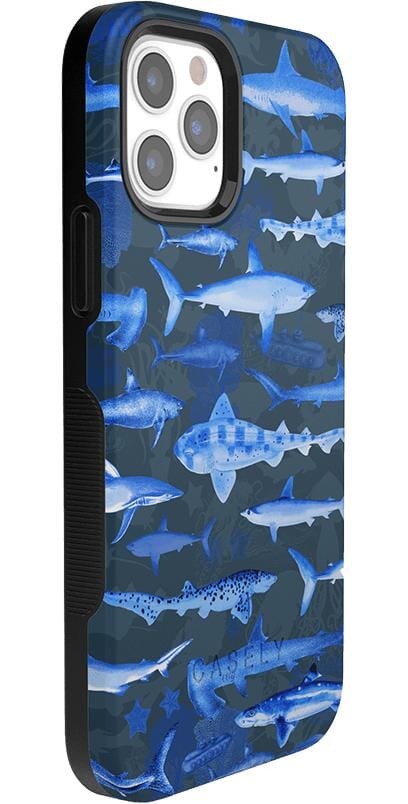 Out At Sea | Shark Week x Casely Case iPhone Case get.casely