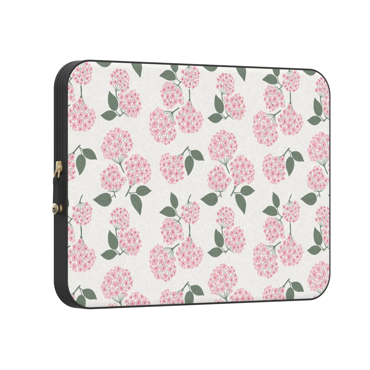 Nantucket Cottage | Pink Hydrangea Laptop Case - 14" MacBook Pro