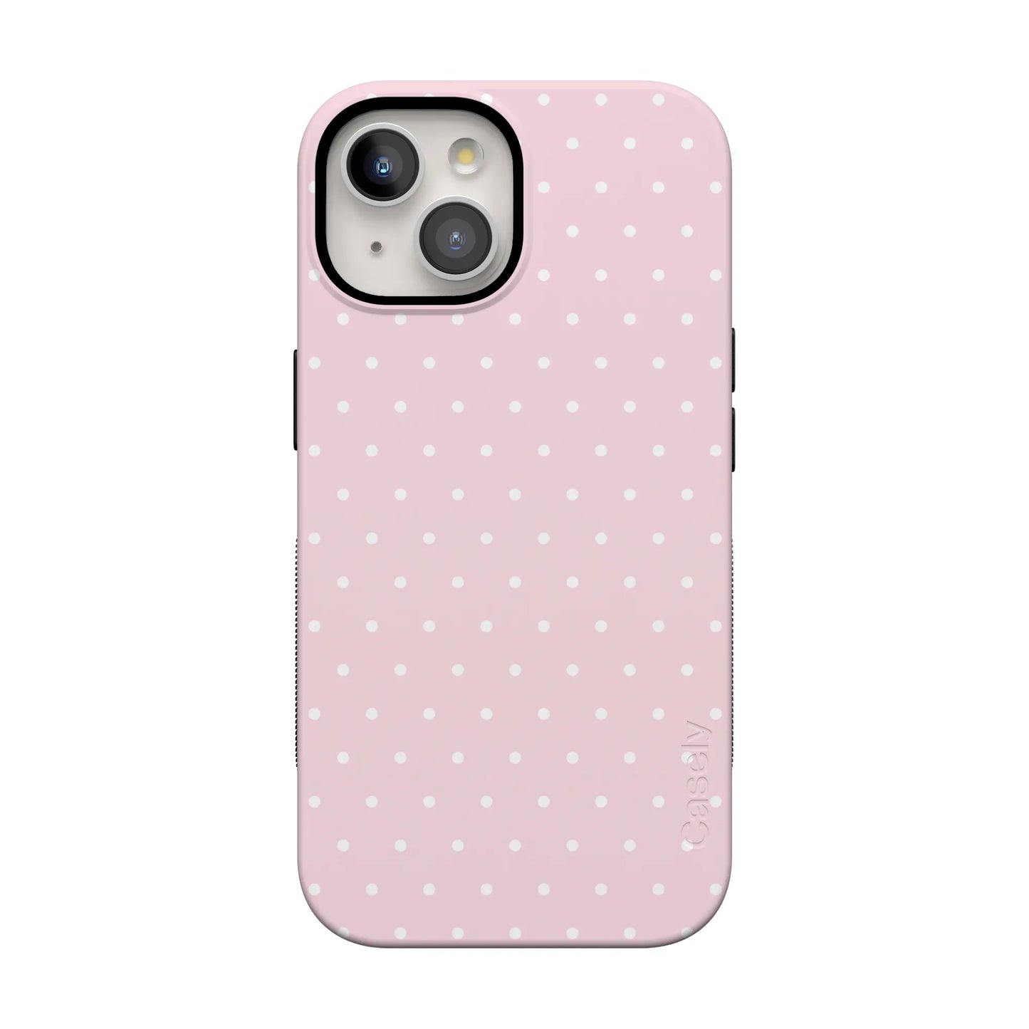 On the Dot | Pink & White Polka Dot Case - iPhone 13