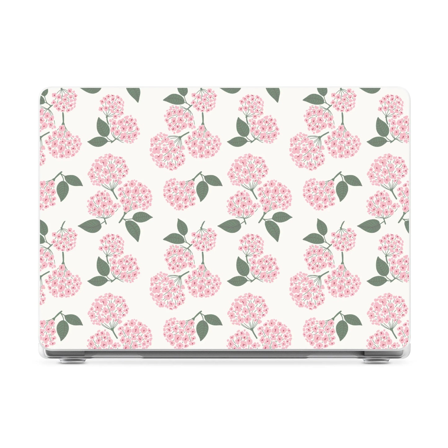 Nantucket Cottage | Pink Hydrangea Laptop Shell - 16" MacBook Pro