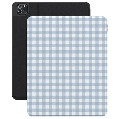 Pastel Picnic | Blue Gingham iPad Case
