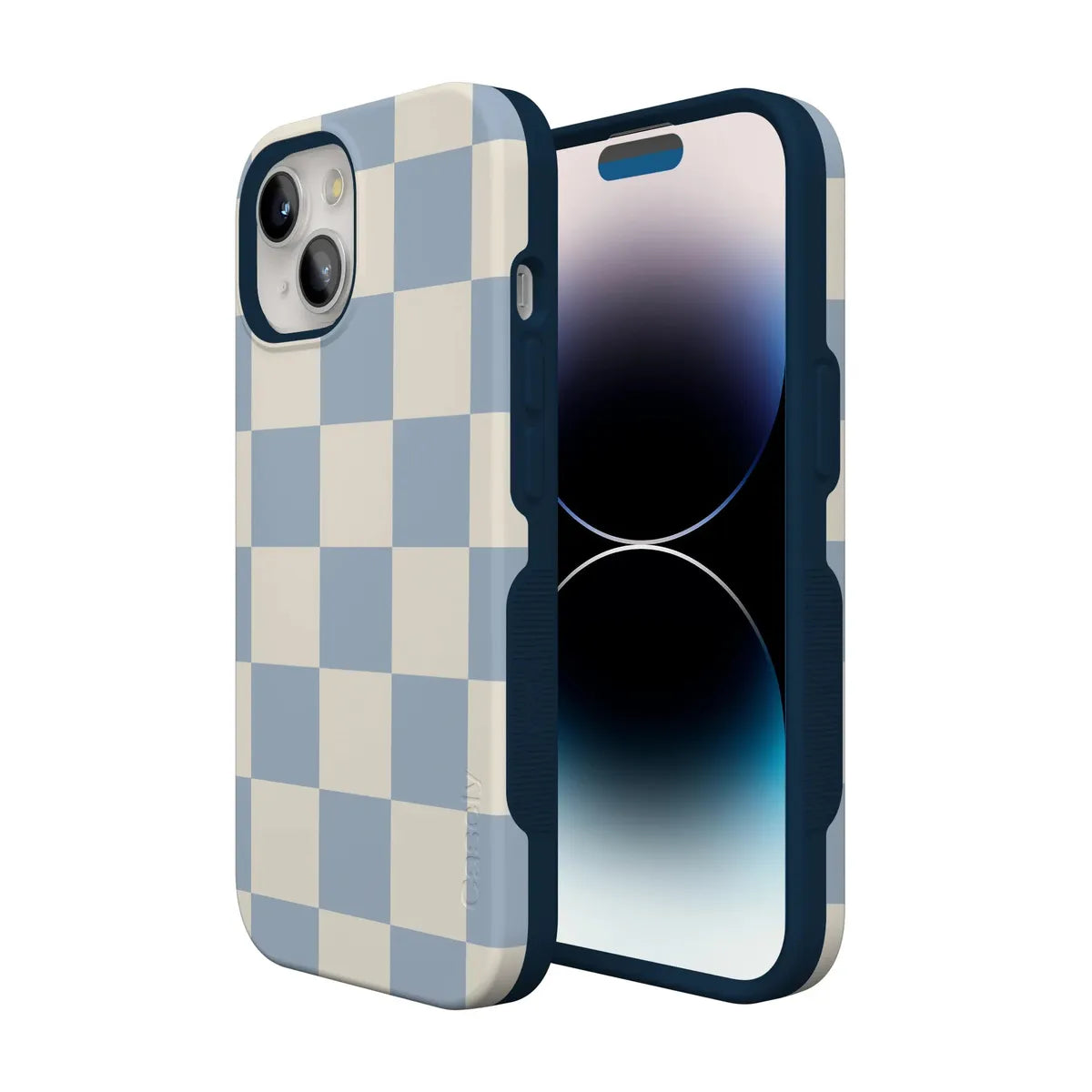 Fit Check | Light Blue Checkerboard Case