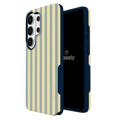Coastline Stripes | Blue & Yellow Case