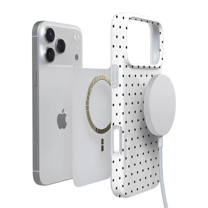 On the Dot | Black Polka Dot Case